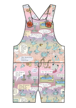 Load image into Gallery viewer, Sassy Pigeon Overalls and Shortalls
