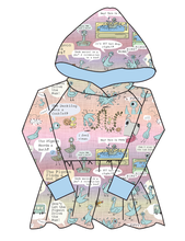 Load image into Gallery viewer, Sassy Pigeon Peplum Hoodie (or Crewneck)