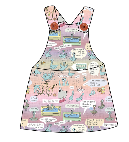 Sassy Pigeon Skirt-Alls