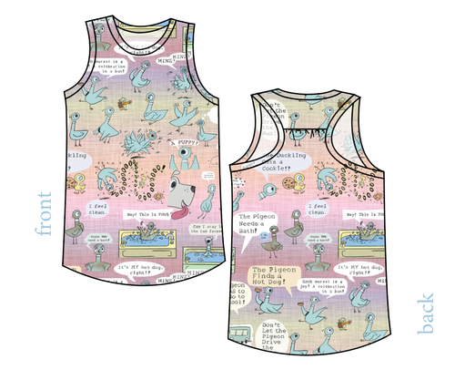 Sassy Pigeon Summer Tank