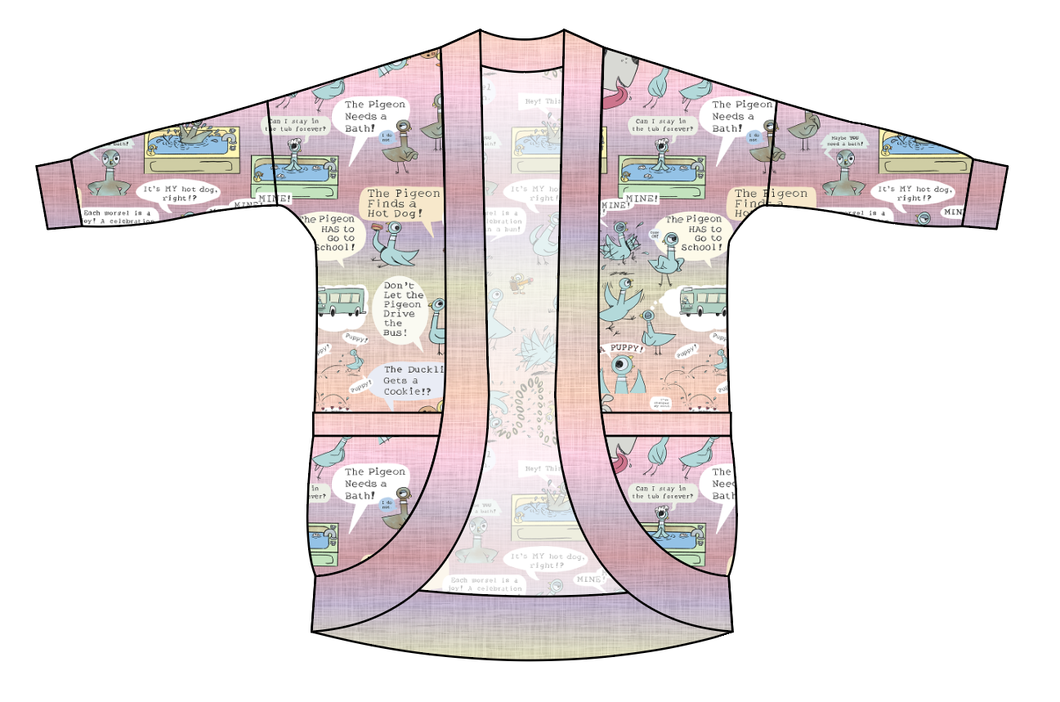 Sassy Pigeon Ladies' Cocoon Cardigan