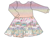 Load image into Gallery viewer, Sassy Pigeon Prairie Dress