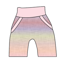 Load image into Gallery viewer, Pastel Ombre Linen Beanpole Pants And Shorts