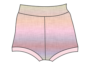 Pastel Ombre Linen Bummies