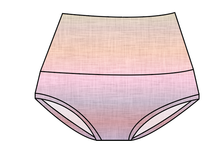 Load image into Gallery viewer, Pastel Ombre Linen Ladies&#39; Underwear