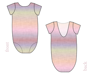 Pastel Ombre Linen Leo