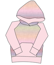 Load image into Gallery viewer, Pastel Ombre Linen Mens&#39; Hoodie