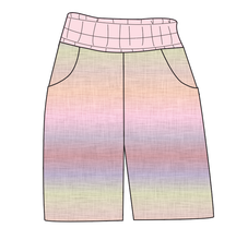 Load image into Gallery viewer, Pastel Ombre Linen Mens&#39; Joggers and Jogger Shorts