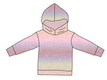 Load image into Gallery viewer, Pastel Ombre Linen Oversized Hoodie