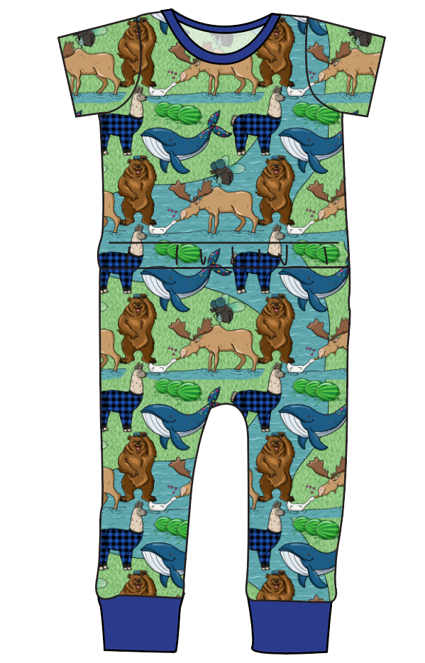 By The Bay Bennett Pants and Shorts Length T-Shirt Romper