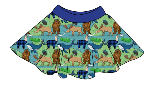 By The Bay Circle Skirt