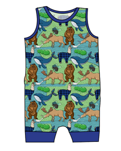 By The Bay Emmett Pants And Shorts T-Shirt Romper