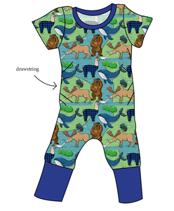 By The Bay Grow With Me Pants And Shorts Romper