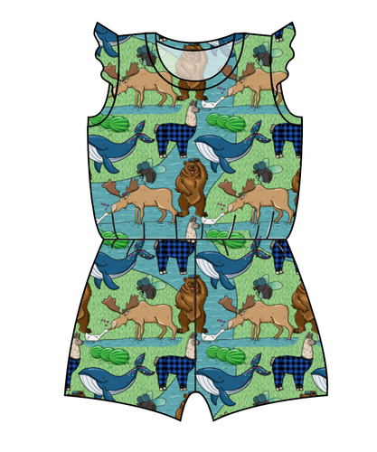 By The Bay Ivy Summer Romper