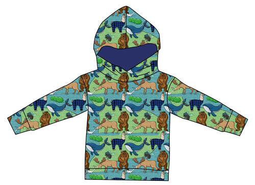 By The Bay Ladies Oversized Hoodie