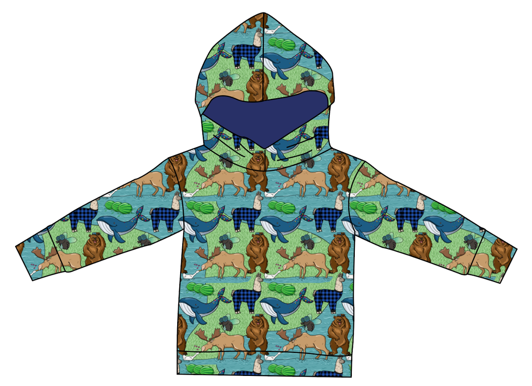 By The Bay Ladies Oversized Hoodie