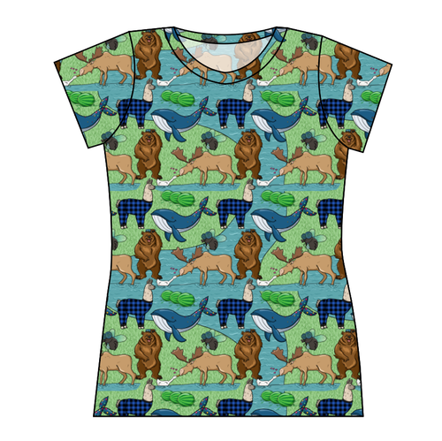 By The Bay Ladies' Basic Tee