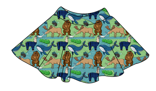 By The Bay Ladies' Circle Skirt