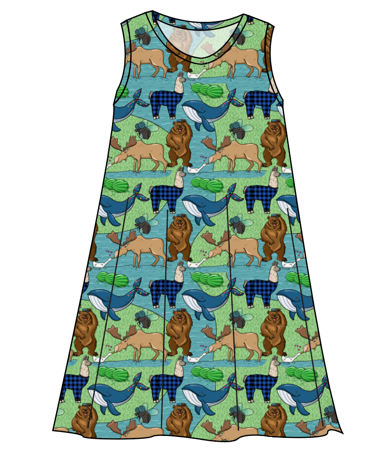 By The Bay Ladies' Swing Dress