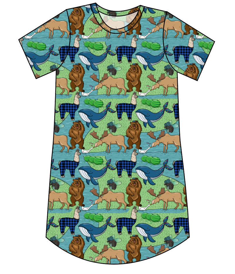 By The Bay Ladies' T-Shirt Dress