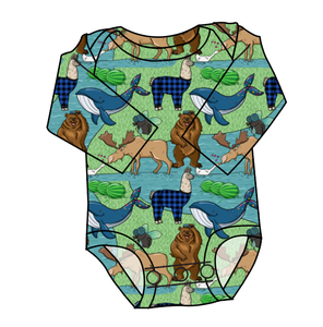 By The Bay Lap Neck Bodysuit