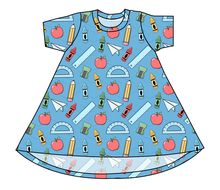 Load image into Gallery viewer, Rad School Supplies Basic T-Shirt Dress