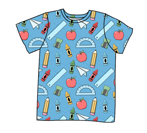 Rad School Supplies Basic Tee and Tank