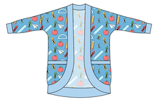 Load image into Gallery viewer, Rad School Supplies Kids Cocoon Cardigan