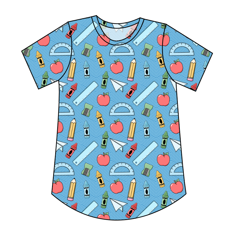 Rad School Supplies Ladies' Relaxed Tee