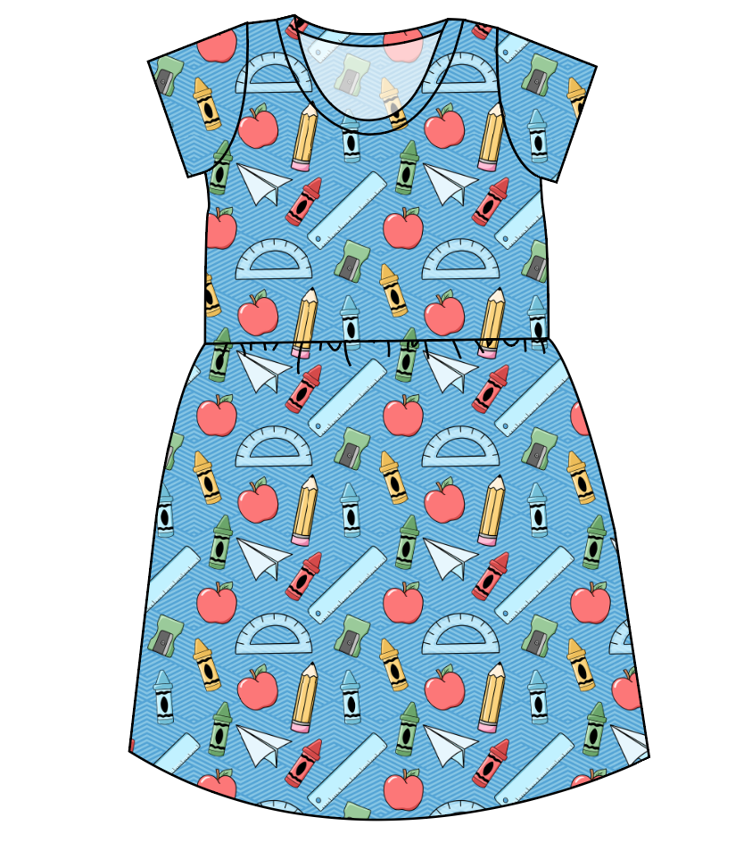 Rad School Supplies Ladies' Play Dress