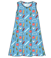 Load image into Gallery viewer, Rad School Supplies Ladies&#39; Swing Dress