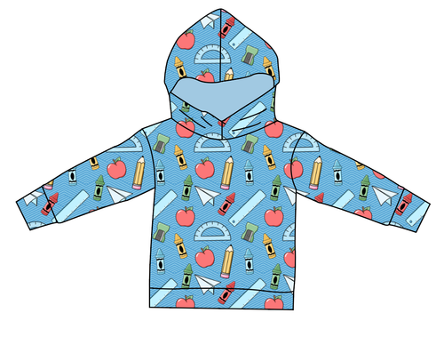 Rad School Supplies Oversized Hoodie