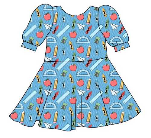 Rad School Supplies Prairie Dress