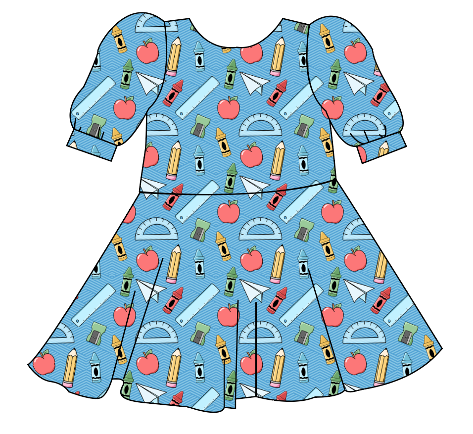 Rad School Supplies Prairie Dress