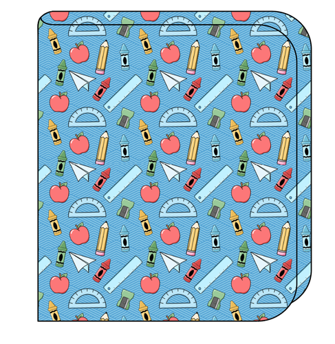 Rad School Supplies Swaddle Blanket