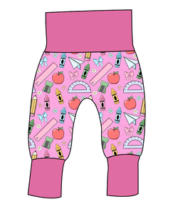 Cupcake School Supplies Grow With Me Pants And Shorts
