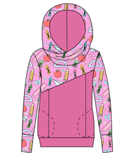 Load image into Gallery viewer, Cupcake School Supplies Ladies Hoodie