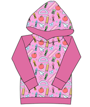 Load image into Gallery viewer, Cupcake School Supplies Ladies Hoodie