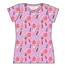 Load image into Gallery viewer, Cupcake School Supplies Ladies&#39; Basic Tee
