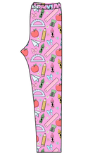 Load image into Gallery viewer, Cupcake School Supplies Ladies&#39; Lounge Leggings