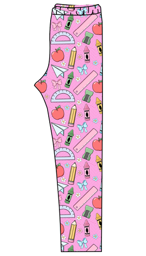 Cupcake School Supplies Ladies' Lounge Leggings