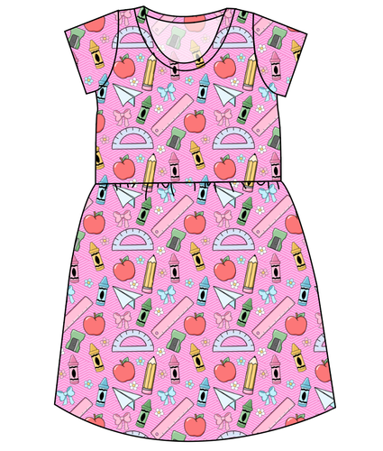 Cupcake School Supplies Ladies' Play Dress