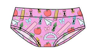 Cupcake School Supplies Ladies' Underwear