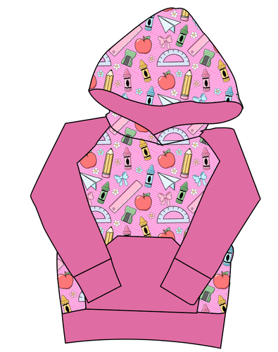 Cupcake School Supplies Mens' Hoodie