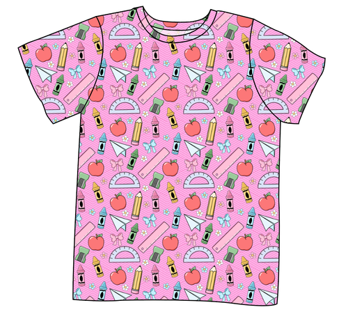Cupcake School Supplies Mens' Tee