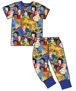 School Bus Adventures Basic Loungewear Set