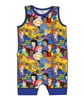 Load image into Gallery viewer, School Bus Adventures Emmett Pants And Shorts T-Shirt Romper
