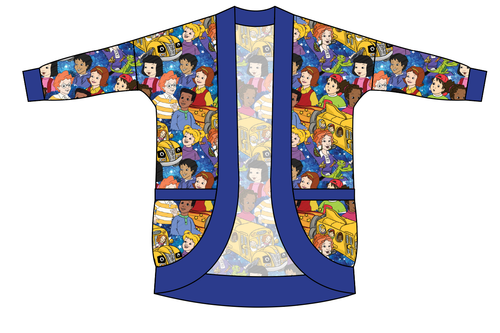 School Bus Adventures Ladies' Cocoon Cardigan