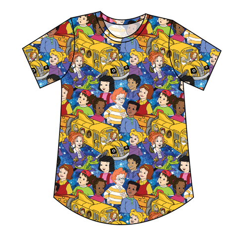 School Bus Adventures Ladies' Relaxed Tee