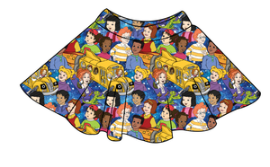 School Bus Adventures Ladies' Circle Skirt